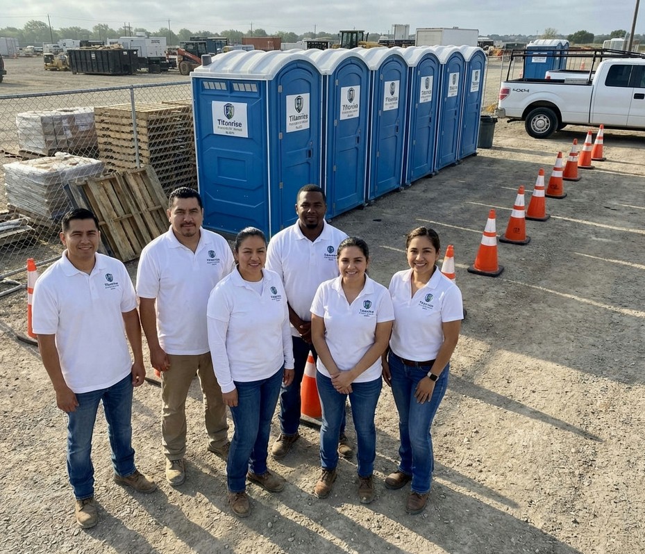 Titanrise Porta Potty Rental Austin team ready to serve